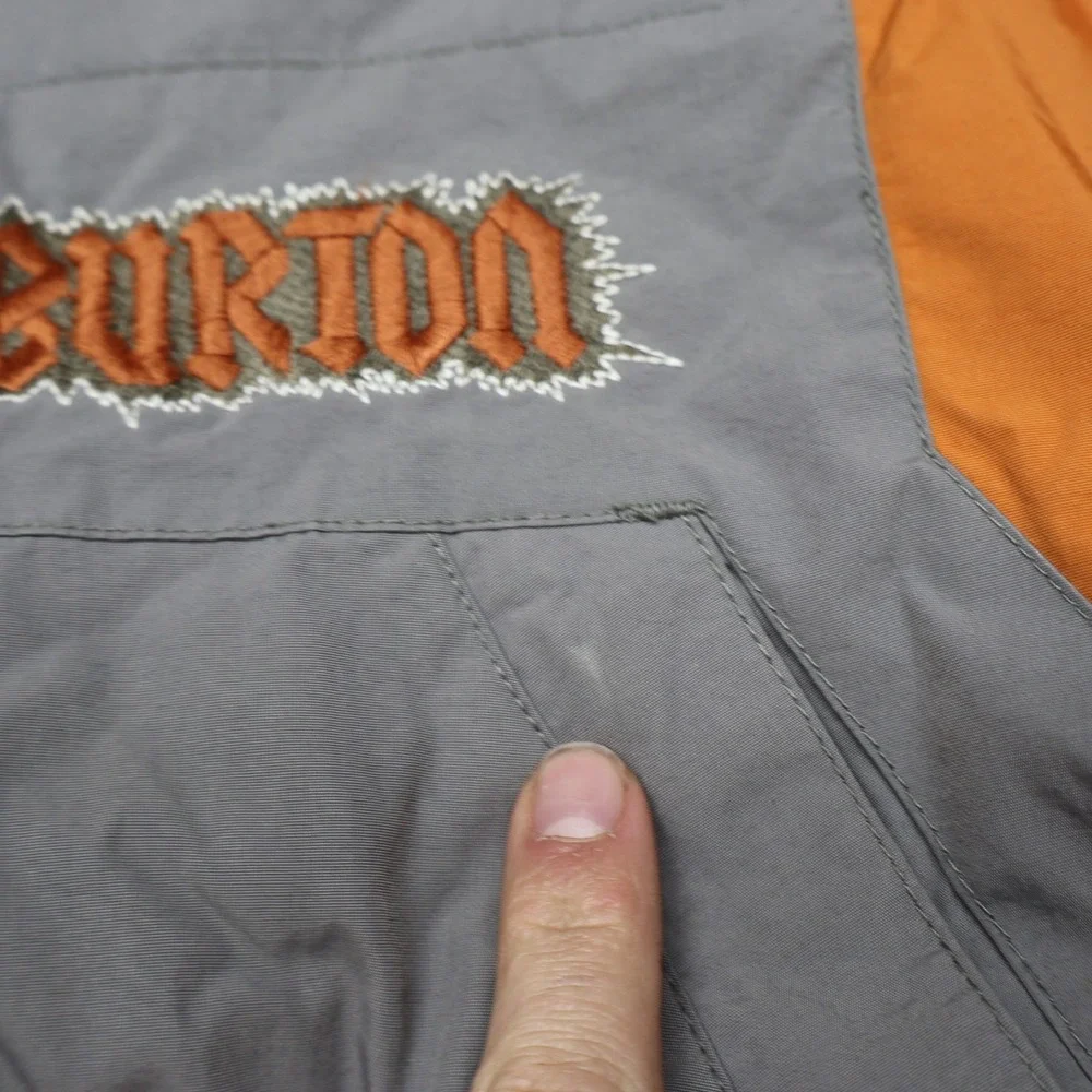 Burton Jacket Boys Large Grey DryRide Insulated Hooded‎ Full Zip Ski Wind Rain